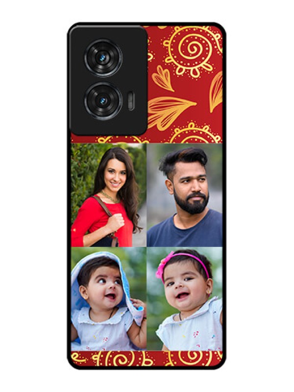 Custom Motorola Edge 50 Fusion Custom Glass Phone Case4 Image Traditional Design