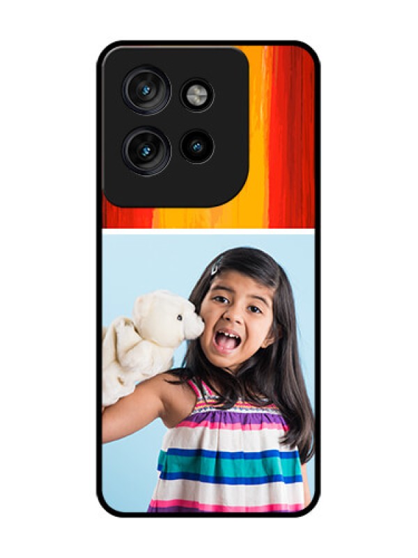 Custom Motorola Edge 50 Neo Custom Glass Phone CaseMulti Color Design