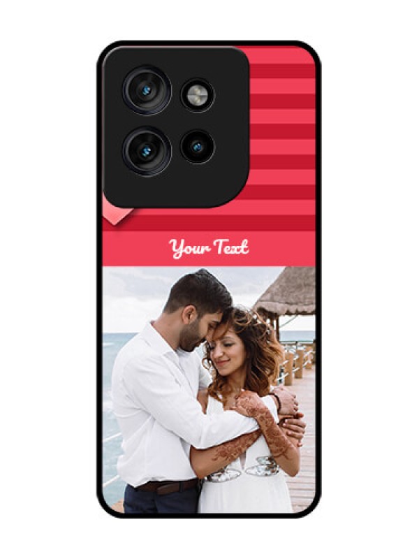 Custom Motorola Edge 50 Neo Custom Glass Phone CaseValentines Day Design