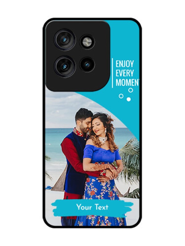 Custom Motorola Edge 50 Neo Custom Glass Phone CaseHappy Moment Design