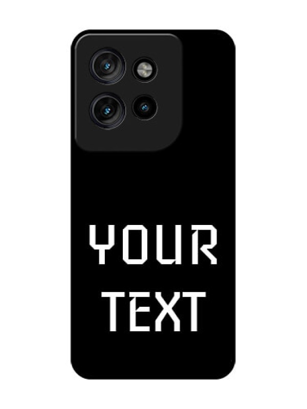 Custom Motorola Edge 50 Neo Custom Glass Phone CaseYour Name Design
