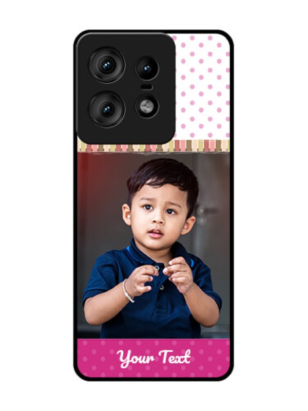 Custom Motorola Edge 50 Pro 5G Custom Glass Phone CaseCute Girls Cover Design