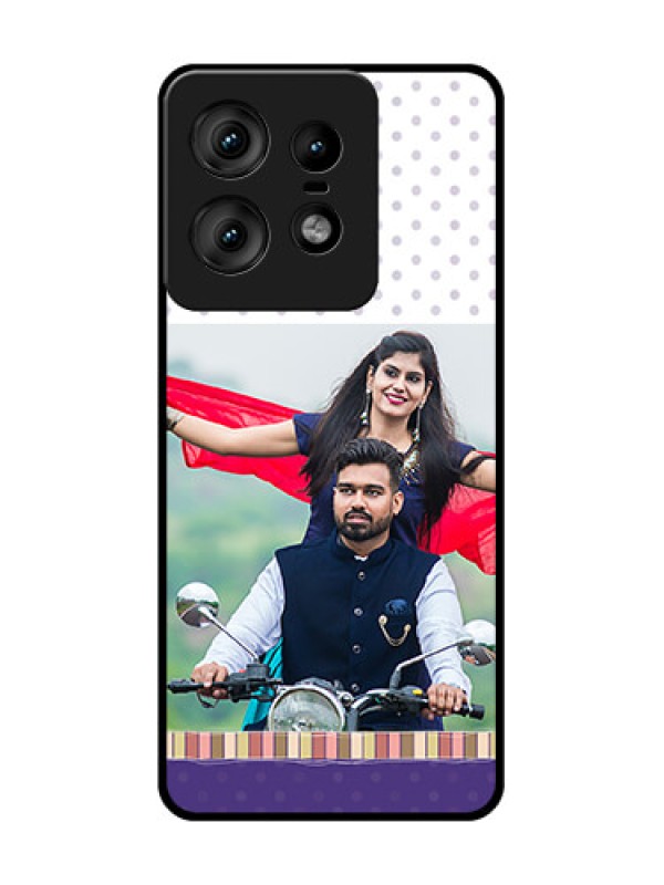 Custom Motorola Edge 50 Pro 5G Custom Glass Phone CaseCute Family Design