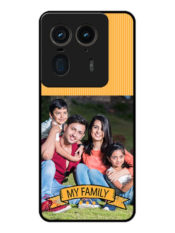 Custom Motorola Edge 50 Ultra 5G Custom Glass Phone CaseMy Family Design