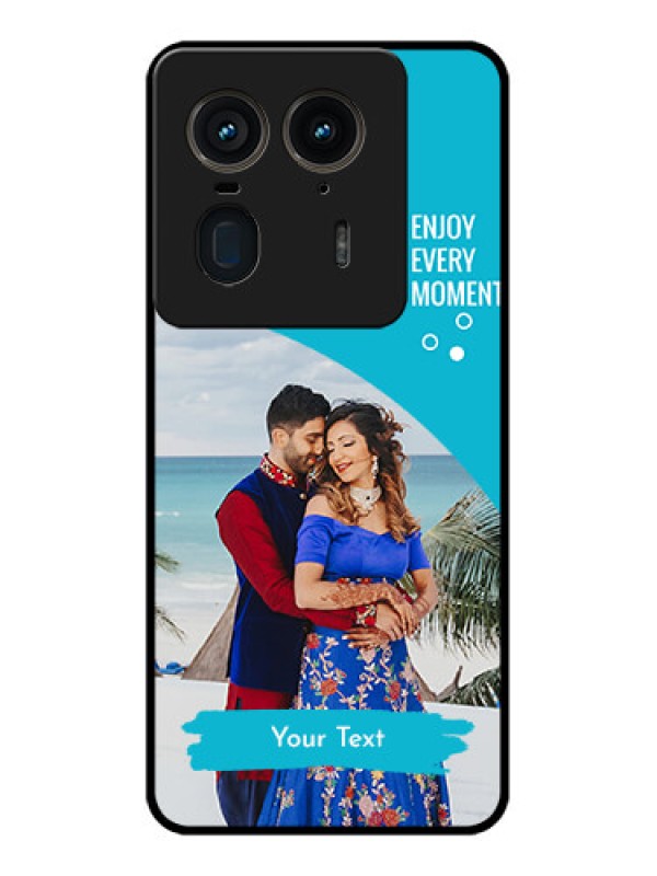 Custom Motorola Edge 50 Ultra 5G Custom Glass Phone CaseHappy Moment Design