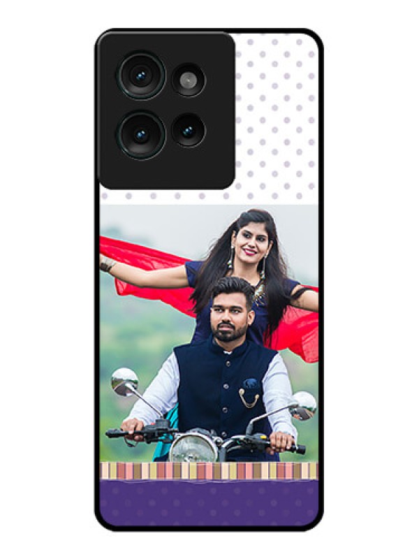 Custom Motorola Edge 50 Custom Glass Phone CaseCute Family Design