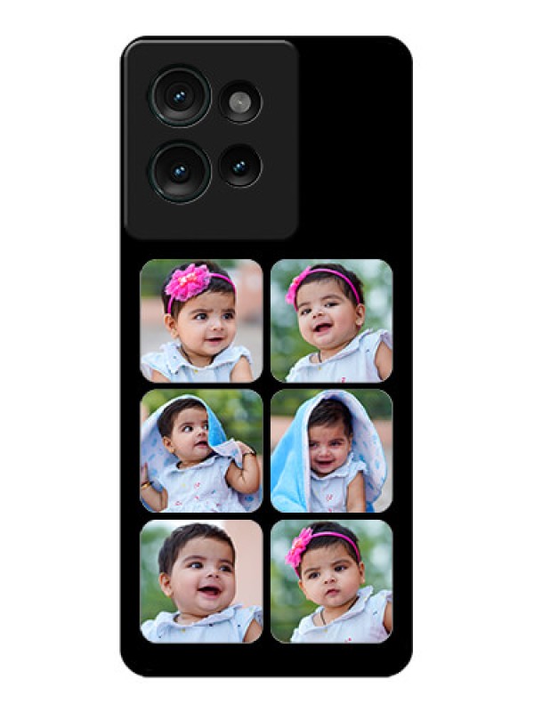 Custom Motorola Edge 50 Custom Glass Phone CaseMultiple Pictures Design