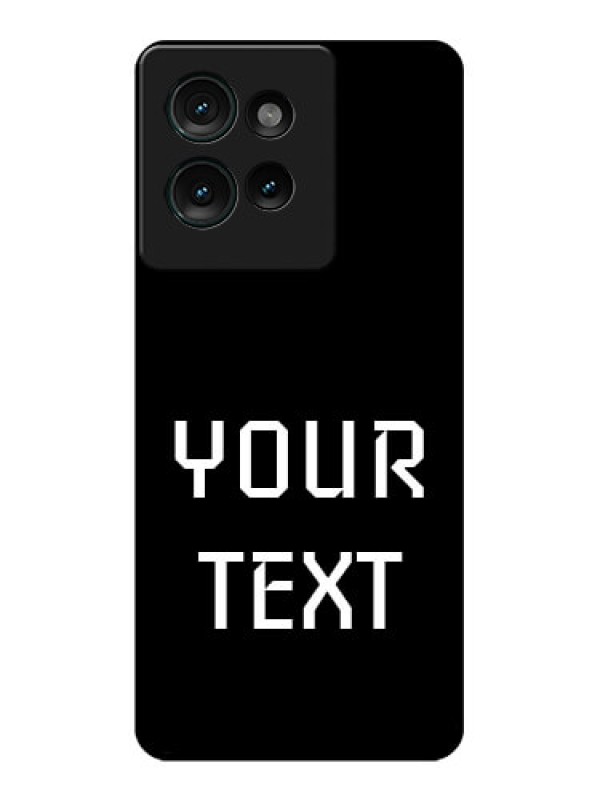 Custom Motorola Edge 50 Custom Glass Phone CaseYour Name Design