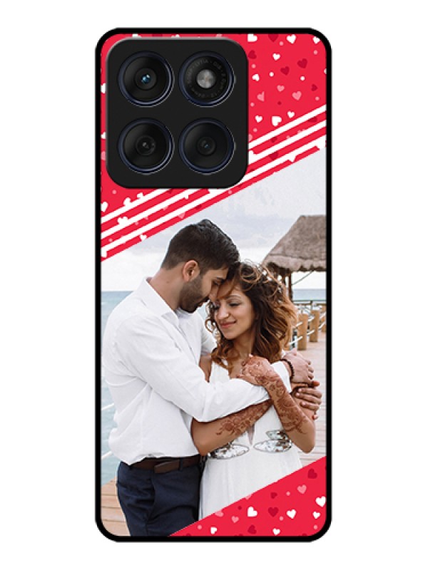 Custom Edge 60 Fusion Custom Glass Phone Case - Valentines Gift Design