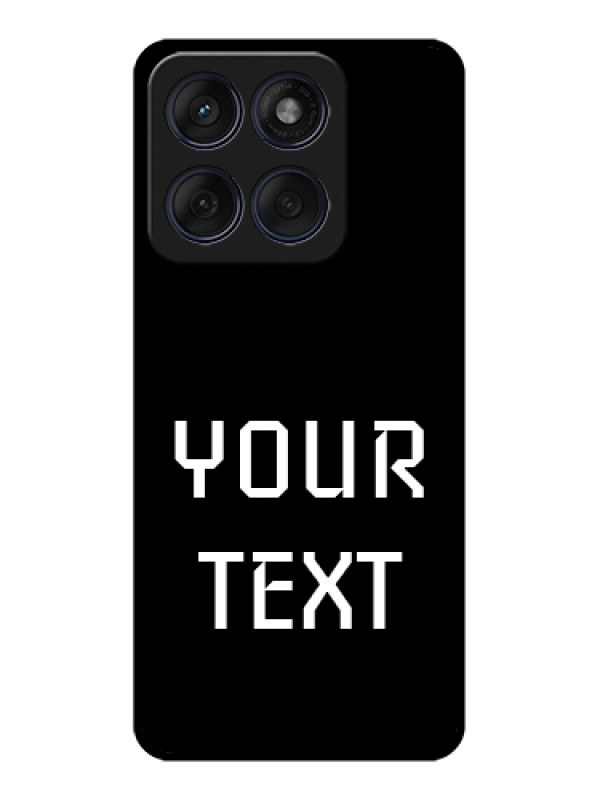 Custom Edge 60 Fusion Custom Glass Phone Case - Your Name Design