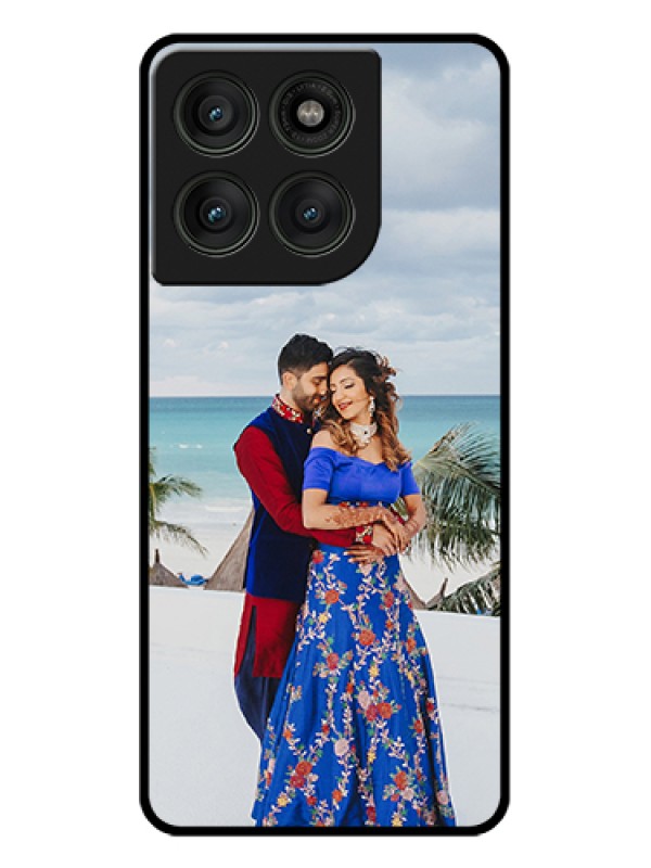 Custom Motorola Edge 60 Pro 5G Custom Glass Phone Case - Upload Full Picture Design