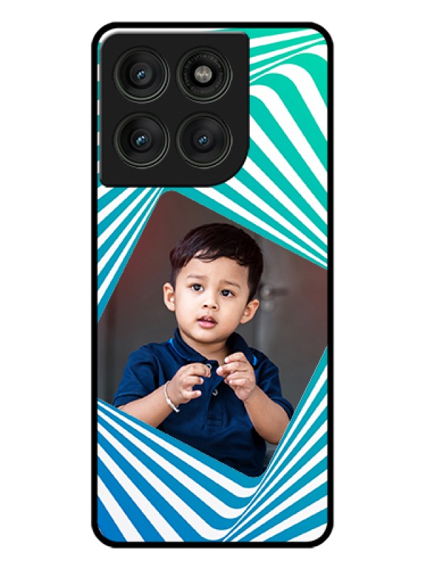 Custom Motorola Edge 60 Pro 5G Custom Glass Phone Case - Abstract Spiral Design