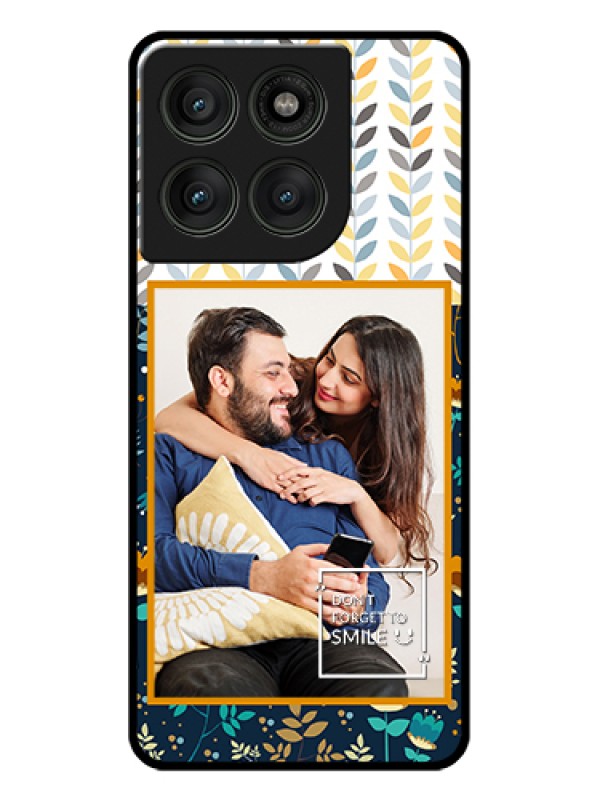 Custom Motorola Edge 60 Pro 5G Custom Glass Phone Case - Pattern Design