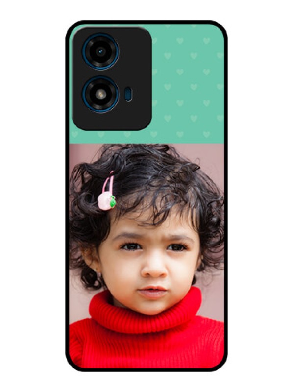 Custom Motorola G04 Custom Glass Phone CaseLovers Picture Design