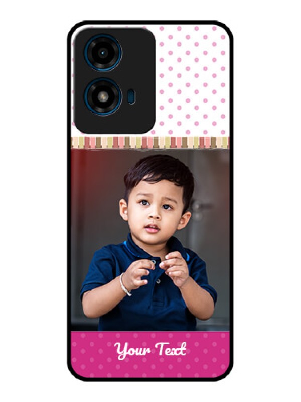 Custom Motorola G04S Custom Glass Phone CaseCute Girls Cover Design