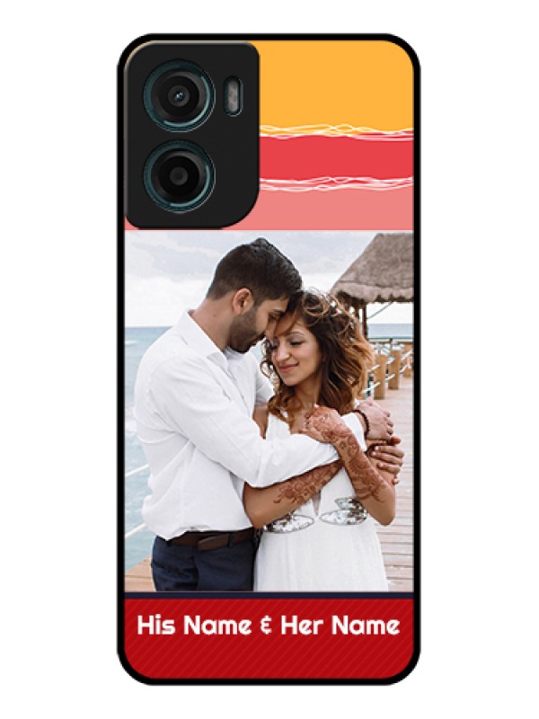 Custom Motorola G05 Custom Glass Phone Case - Colorful Case Design
