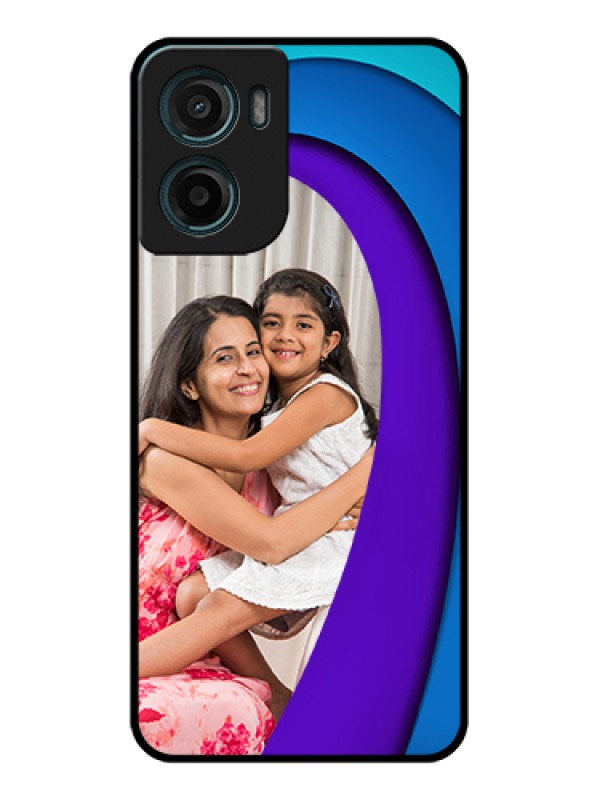 Custom Motorola G05 Custom Glass Phone Case - Simple Pattern Design