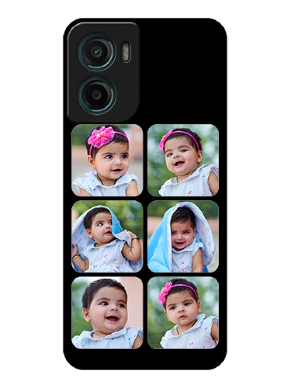 Custom Motorola G05 Custom Glass Phone Case - Multiple Pictures Design