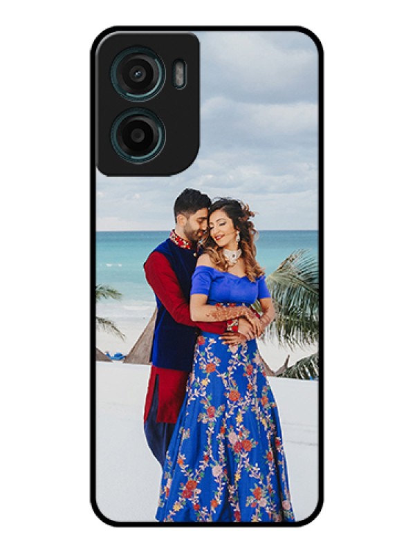 Custom Motorola G05 Custom Glass Phone Case - Upload Full Picture Design