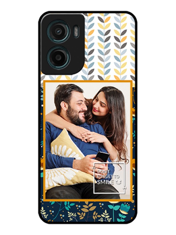 Custom Motorola G05 Custom Glass Phone Case - Pattern Design