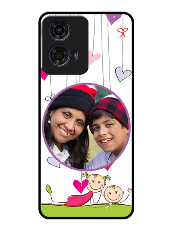Custom Motorola G24 Power Custom Glass Phone CaseCute Kids Phone Case Design