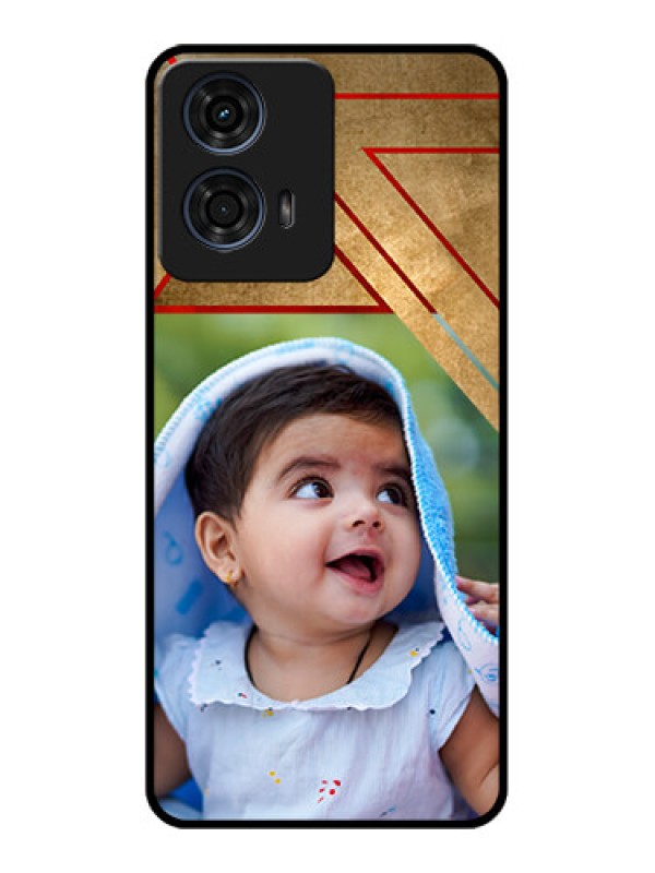 Custom Motorola G24 Power Custom Glass Phone CaseGradient Abstract Texture Design