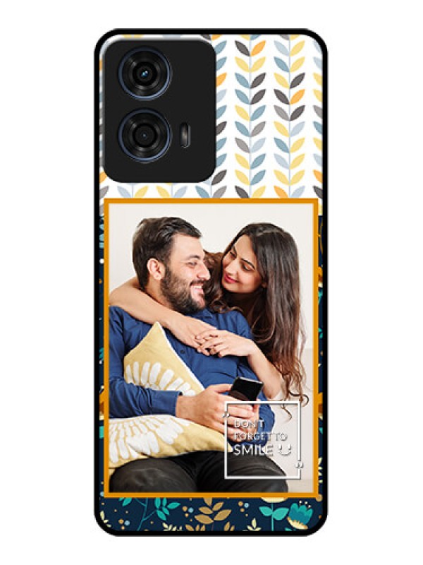 Custom Motorola G24 Power Custom Glass Phone CasePattern Design