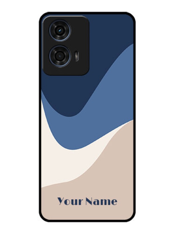 Custom Motorola G24 Power Custom Glass Phone CaseAbstract Drip Art Design