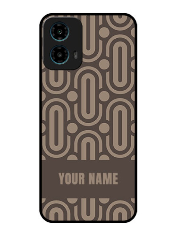 Custom Motorola G34 5G Custom Glass Phone Case - Captivating Zero Pattern Design