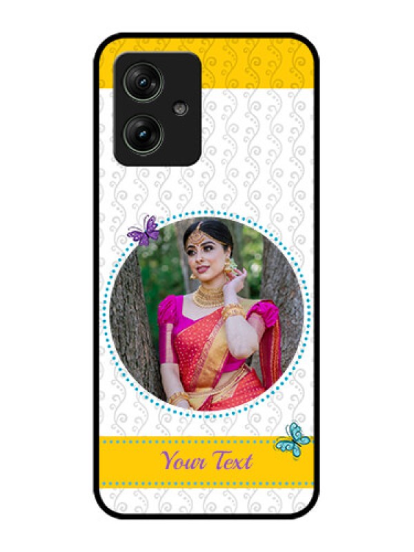 Custom Motorola G54 5G Custom Glass Phone Case - Girls Premium Case Design