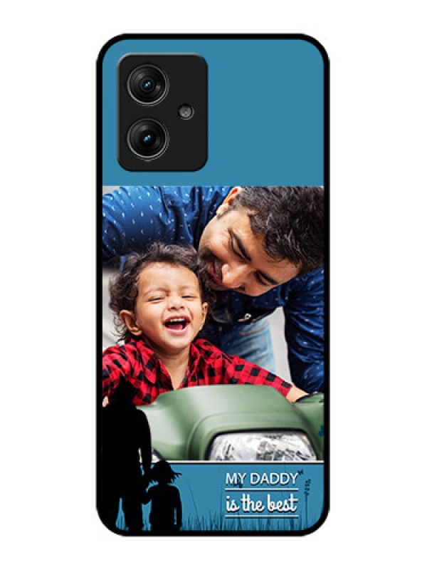 Custom Motorola G54 5G Custom Glass Phone Case - Best Dad Design