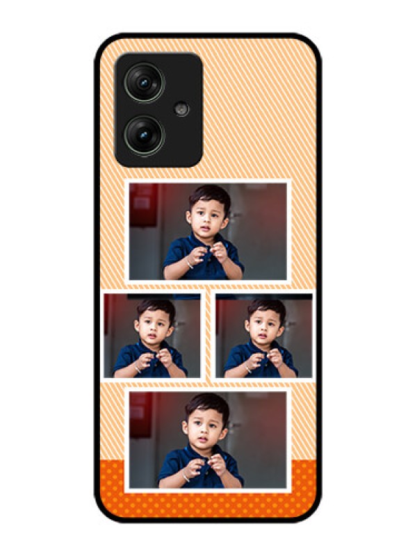 Custom Motorola G64 5G Custom Glass Phone Case - Bulk Photos Upload Design