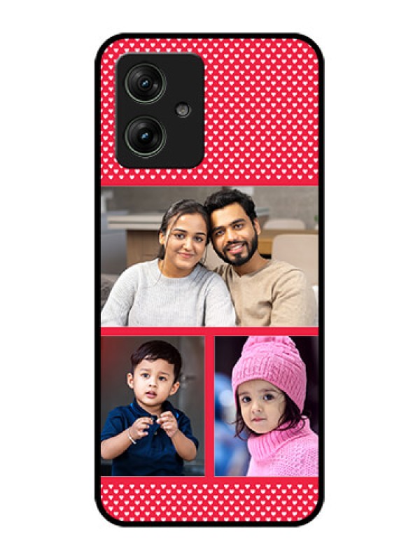 Custom Motorola G64 5G Custom Glass Phone Case - Bulk Photo Upload Design