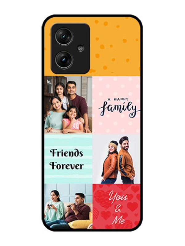 Custom Motorola G64 5G Custom Glass Phone Case - Images With Quotes Design
