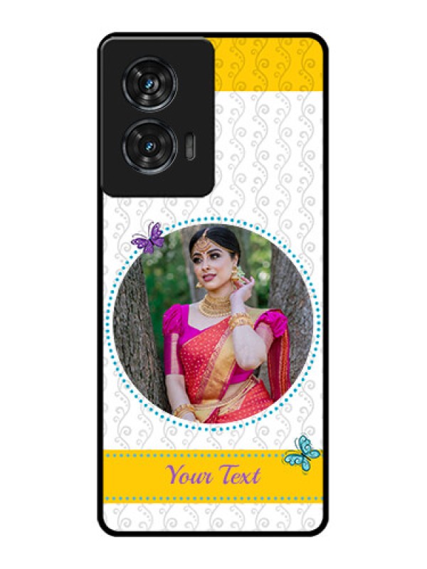 Custom Motorola G96 5G Custom Glass Phone Case - Girls Premium Case Design