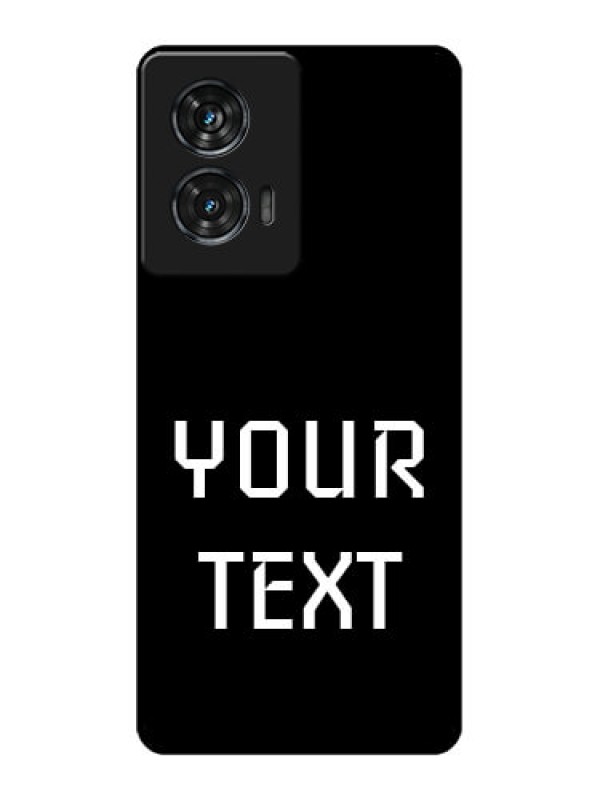 Custom Motorola G96 5G Custom Glass Phone Case - Your Name Design
