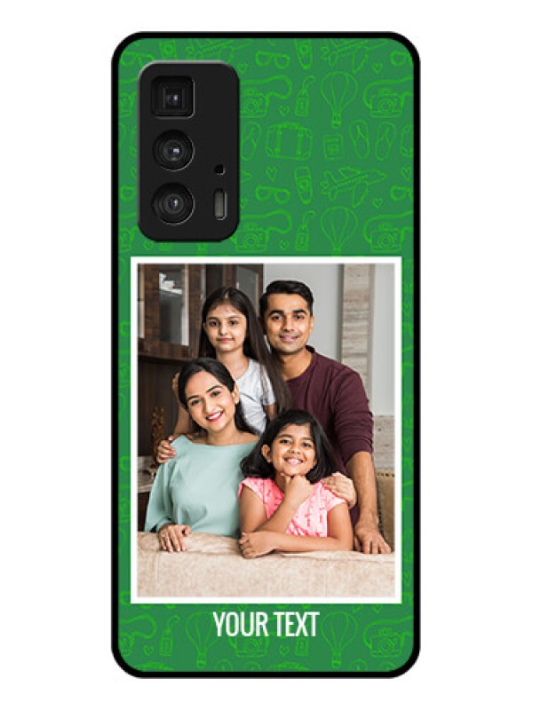 Custom Motorola Moto Edge 20 Pro Custom Glass Phone Case - Picture Upload Design