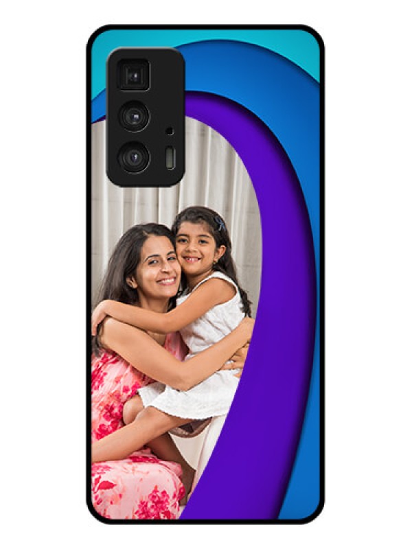 Custom Motorola Moto Edge 20 Pro Custom Glass Phone Case - Simple Pattern Design