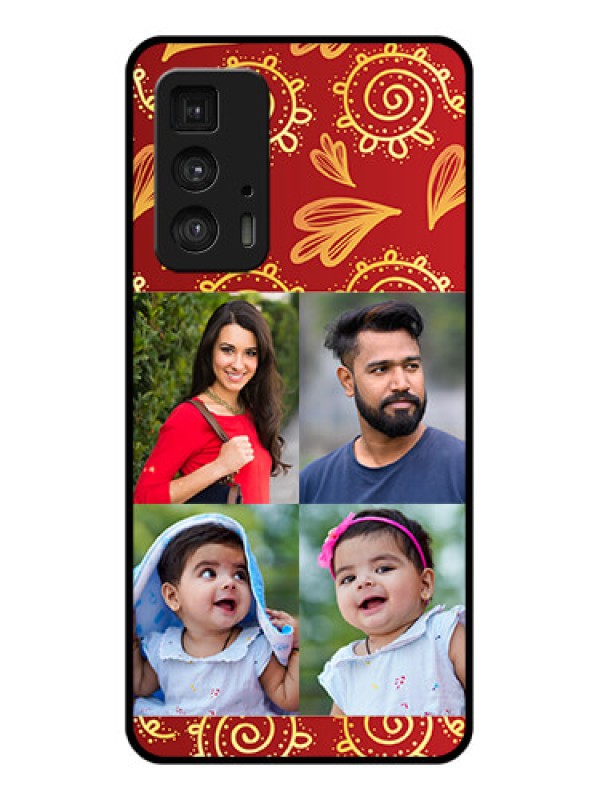 Custom Motorola Moto Edge 20 Pro Custom Glass Phone Case - 4 Image Traditional Design