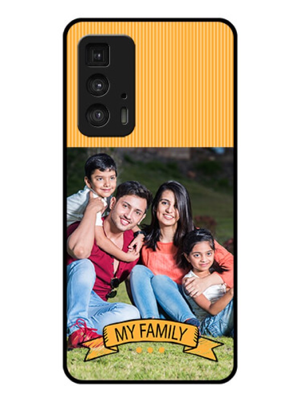 Custom Motorola Moto Edge 20 Pro Custom Glass Phone Case - My Family Design