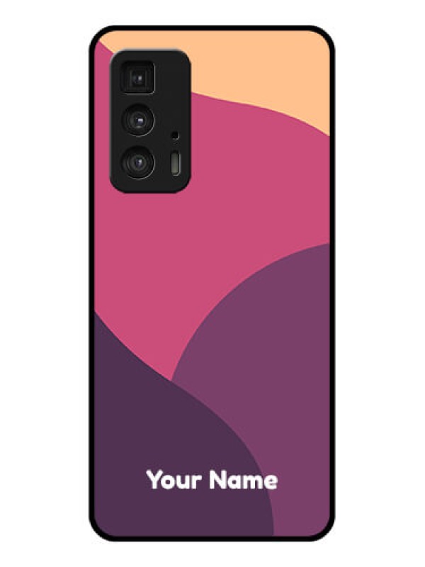 Custom Motorola Moto Edge 20 Pro Custom Glass Phone Case - Mixed Multi - Colour Abstract Art Design