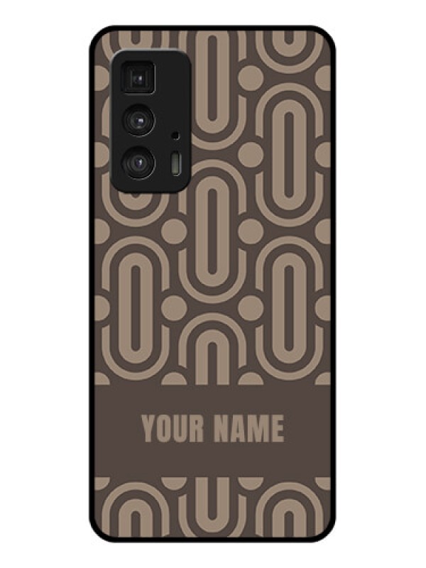 Custom Motorola Moto Edge 20 Pro Custom Glass Phone Case - Captivating Zero Pattern Design