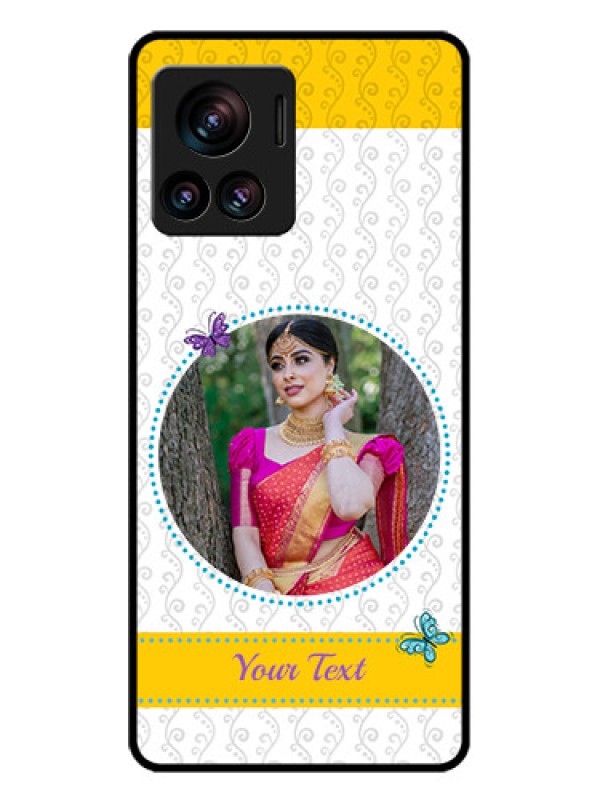 Custom Motorola Moto Edge 30 Ultra Custom Glass Phone Case - Girls Premium Case Design