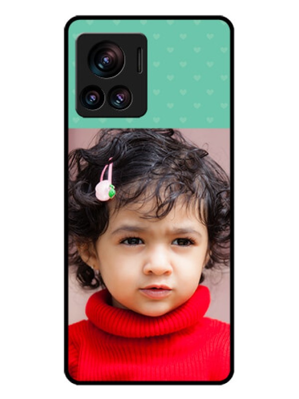 Custom Motorola Moto Edge 30 Ultra Custom Glass Phone Case - Lovers Picture Design