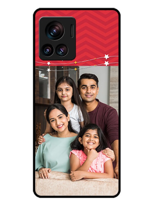 Custom Motorola Moto Edge 30 Ultra Custom Glass Phone Case - Happy Family Design