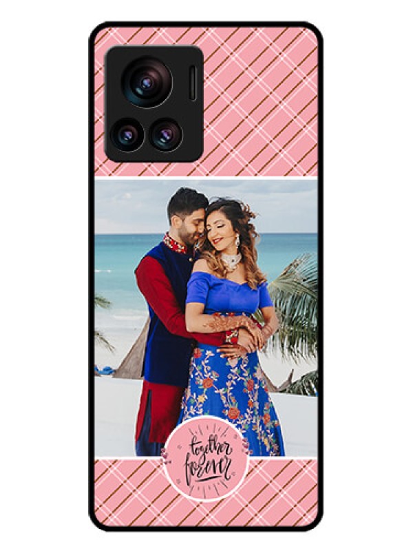 Custom Motorola Moto Edge 30 Ultra Custom Glass Phone Case - Together Forever Design