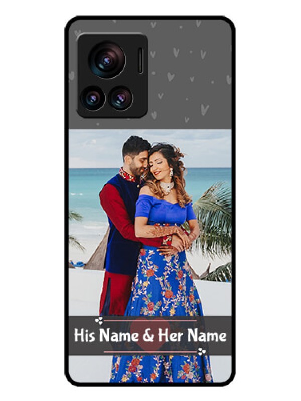 Custom Motorola Moto Edge 30 Ultra Custom Glass Phone Case - Buy Love Design With Photo Online