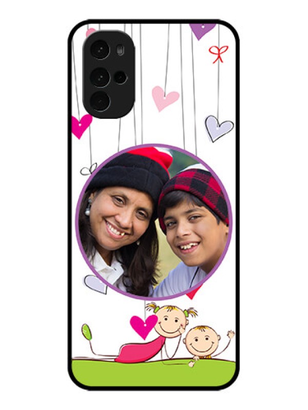 Custom Motorola Moto G22 Custom Glass Phone Case - Cute Kids Phone Case Design
