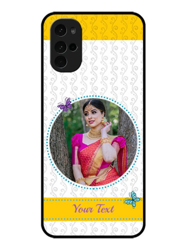 Custom Motorola Moto G22 Custom Glass Phone Case - Girls Premium Case Design