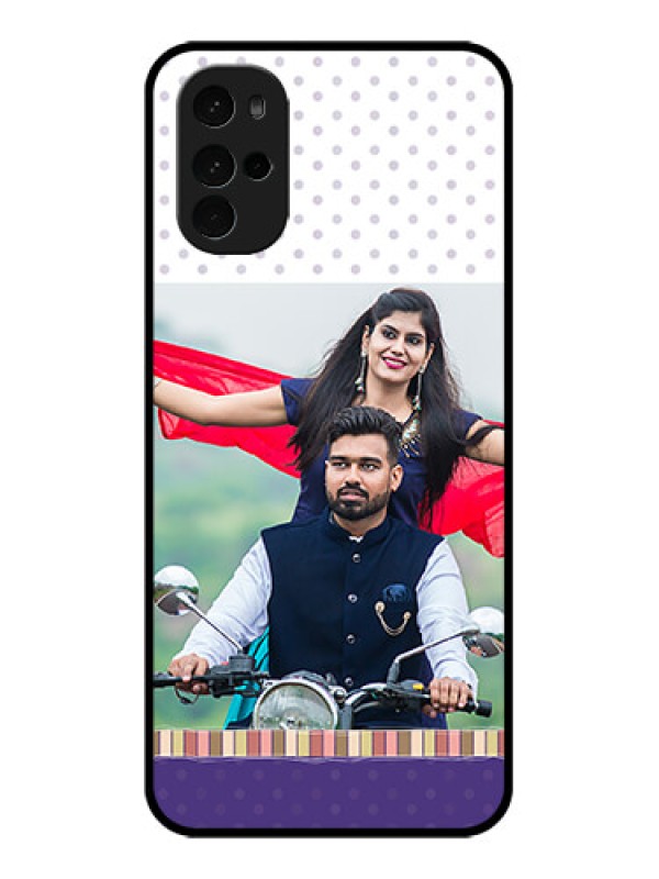 Custom Motorola Moto G22 Custom Glass Phone Case - Cute Family Design